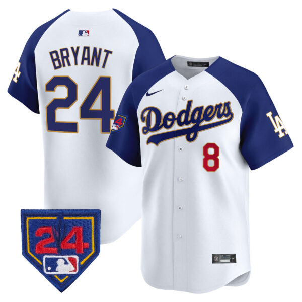Men's Dodgers 2024 Spring Training Patch Vapor Premier Limited Jersey - All Stitched - Image 44