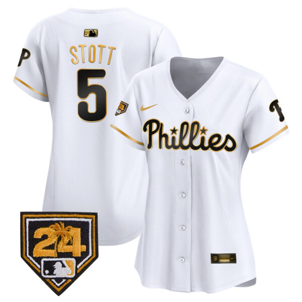 Women's Phillies 2024 Spring Training Patch Vapor Premier Limited Jersey - All Stitched - Image 9