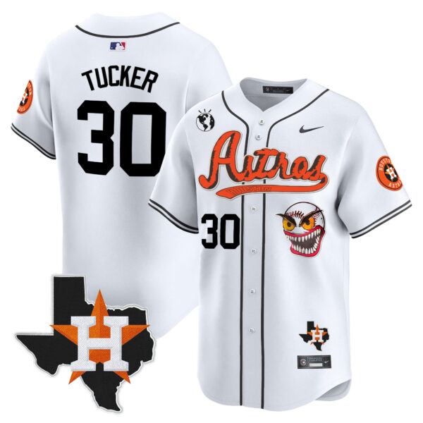 Men's Houston Astros Cactus Jack Style Vapor Premier Limited Jersey V2 - Stitched - Image 17