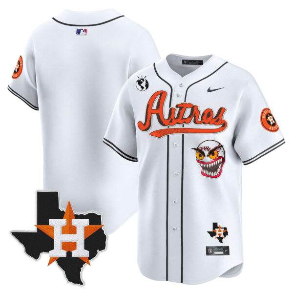 Men's Houston Astros Cactus Jack Style Vapor Premier Limited Jersey V2 - Stitched - Image 18
