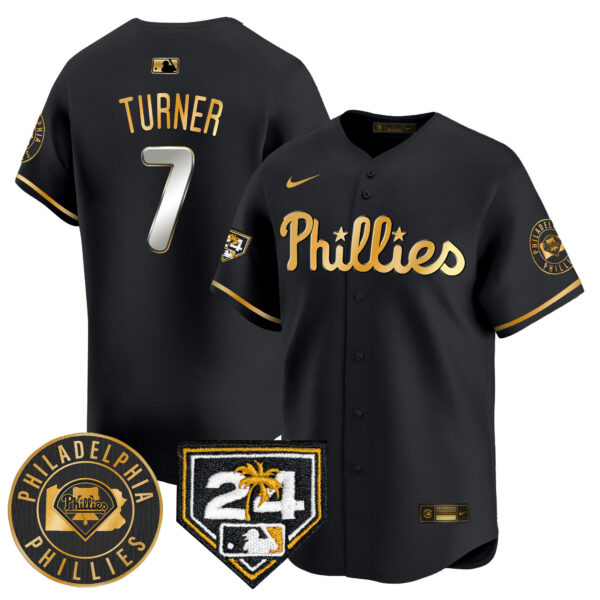 Men's Phillies 2024 Spring Training Patch Vapor Premier Limited Jersey V2 - All Stitched - Image 3
