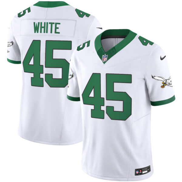 Men's Eagles Kelly Green Vapor Limited Jersey V2 - All Stitched - Image 13