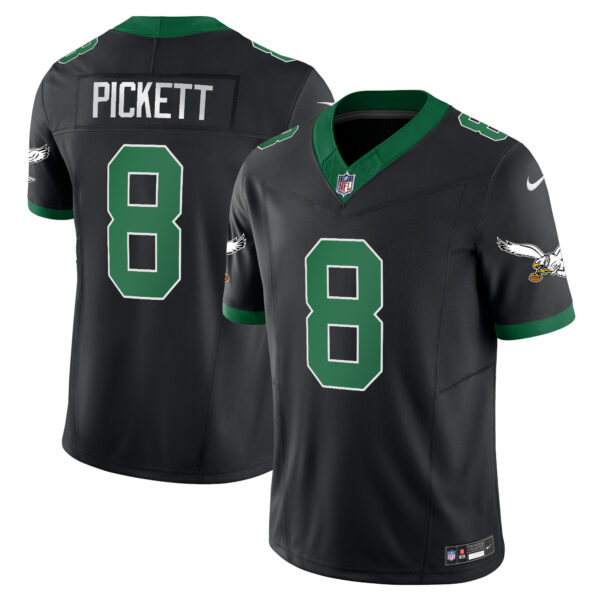 Men's Eagles Kelly Green Vapor Limited Jersey V2 - All Stitched - Image 22