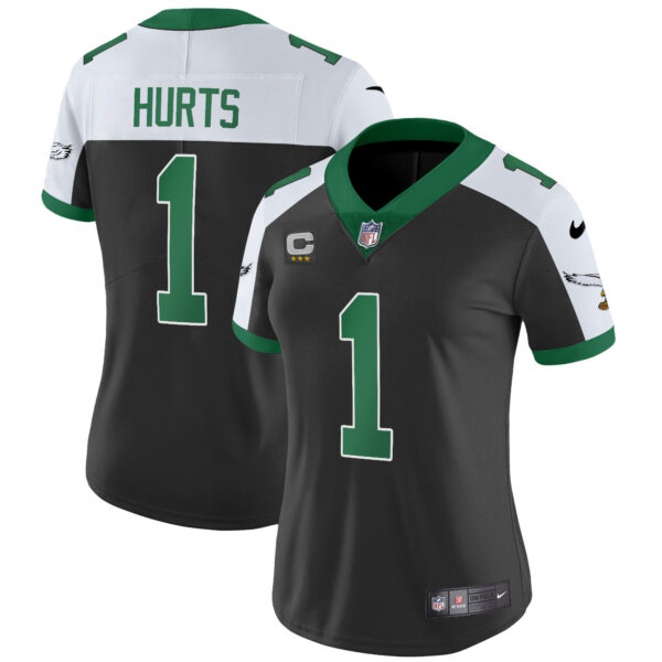 Women's Eagles Kelly Green Vapor Limited Jersey V2 - All Stitched - Image 4