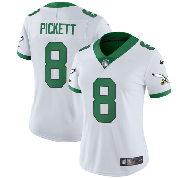Women's Eagles Kelly Green Vapor Limited Jersey V2 - All Stitched - Image 12