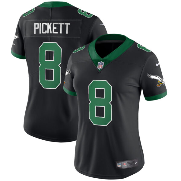 Women's Eagles Kelly Green Vapor Limited Jersey V2 - All Stitched - Image 22