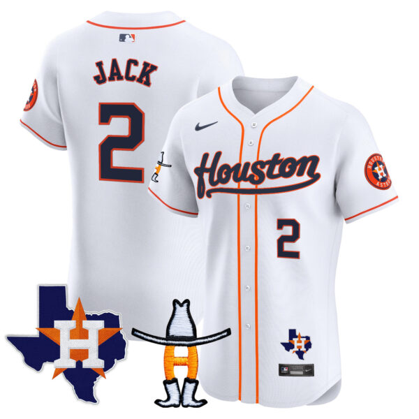 Men's Houston Astros Houston Rodeo Patch Vapor Premier Elite Jersey - All Stitched - Image 31