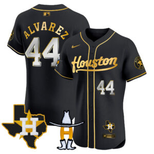 Men's Houston Astros Houston Rodeo Patch Vapor Premier Elite Jersey - All Stitched
