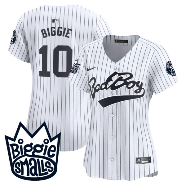 Women's New York Yankees Biggie Smalls Vapor Premier Limited Jersey - All Stitched - Image 23