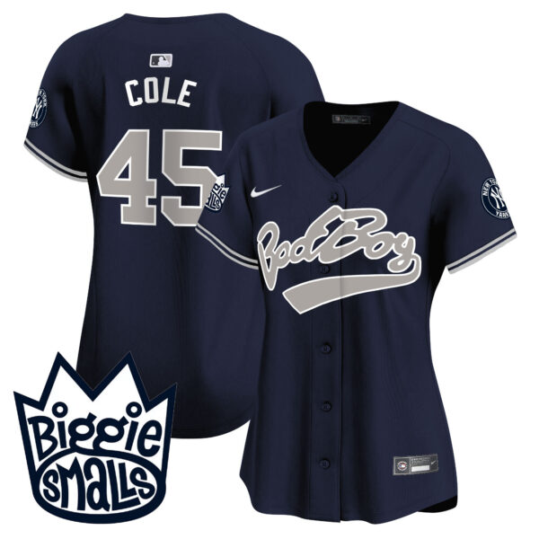 Women's New York Yankees Biggie Smalls Vapor Premier Limited Jersey - All Stitched - Image 37