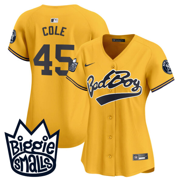 Women's New York Yankees Biggie Smalls Vapor Premier Limited Jersey - All Stitched - Image 47