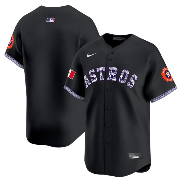 Men's Houston Astros Mexico Vapor Premier Limited Jersey V2 - All Stitched - Image 16