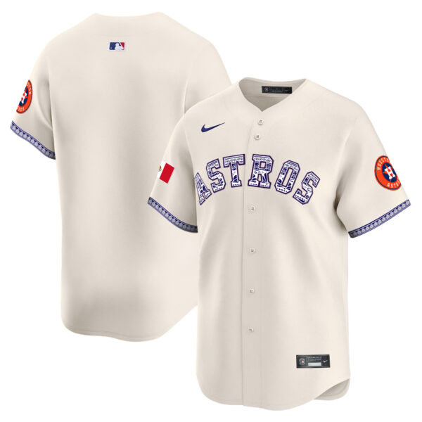 Men's Houston Astros Mexico Vapor Premier Limited Jersey V2 - All Stitched - Image 24