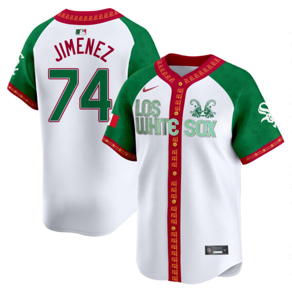 Men's Chicago White Sox Mexico Vapor Premier Limited Jersey - All Stitched - Image 3
