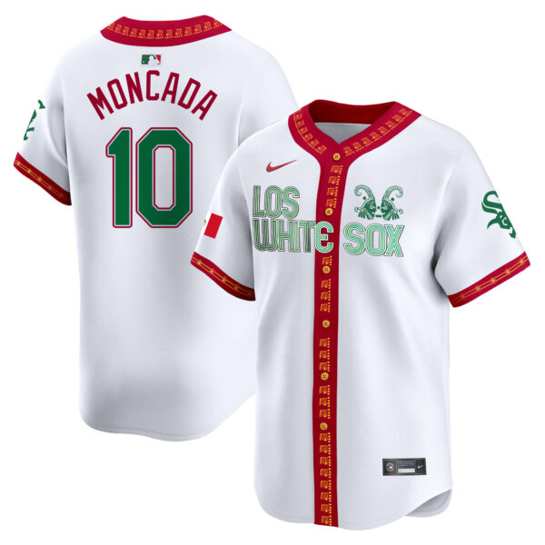 Men's Chicago White Sox Mexico Vapor Premier Limited Jersey - All Stitched - Image 10