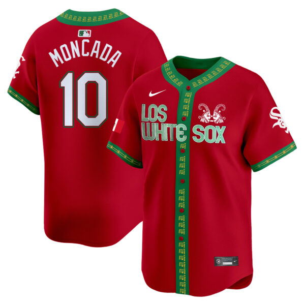 Men's Chicago White Sox Mexico Vapor Premier Limited Jersey - All Stitched - Image 34