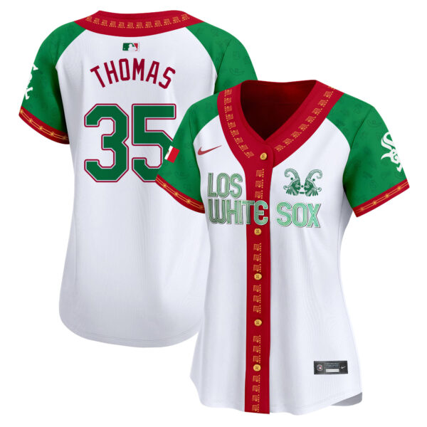 Women's Chicago White Sox Mexico Vapor Premier Limited Jersey - All Stitched - Image 5