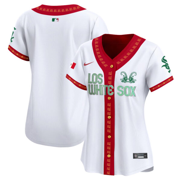 Women's Chicago White Sox Mexico Vapor Premier Limited Jersey - All Stitched - Image 16