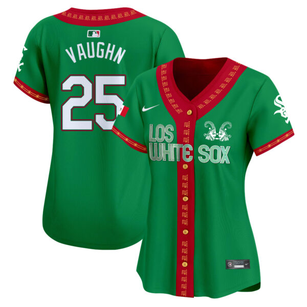 Women's Chicago White Sox Mexico Vapor Premier Limited Jersey - All Stitched - Image 28