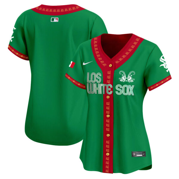 Women's Chicago White Sox Mexico Vapor Premier Limited Jersey - All Stitched - Image 32