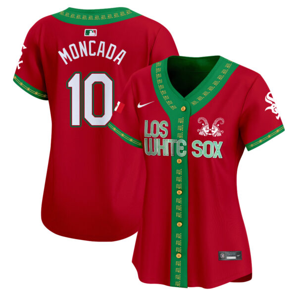 Women's Chicago White Sox Mexico Vapor Premier Limited Jersey - All Stitched - Image 34
