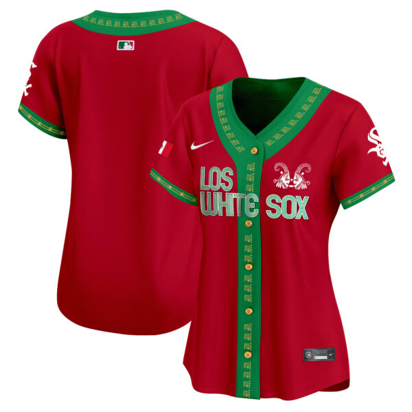 Women's Chicago White Sox Mexico Vapor Premier Limited Jersey - All Stitched - Image 40