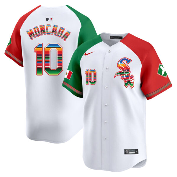 Men's Chicago White Sox Mexico Vapor Premier Limited Jersey V2 - All Stitched - Image 16