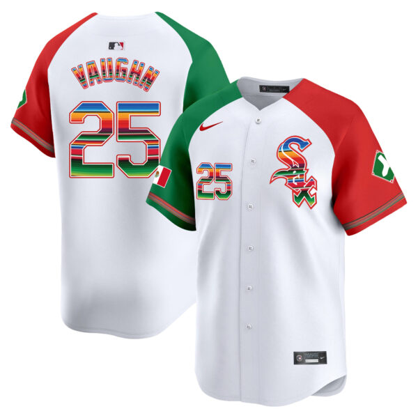 Men's Chicago White Sox Mexico Vapor Premier Limited Jersey V2 - All Stitched - Image 18