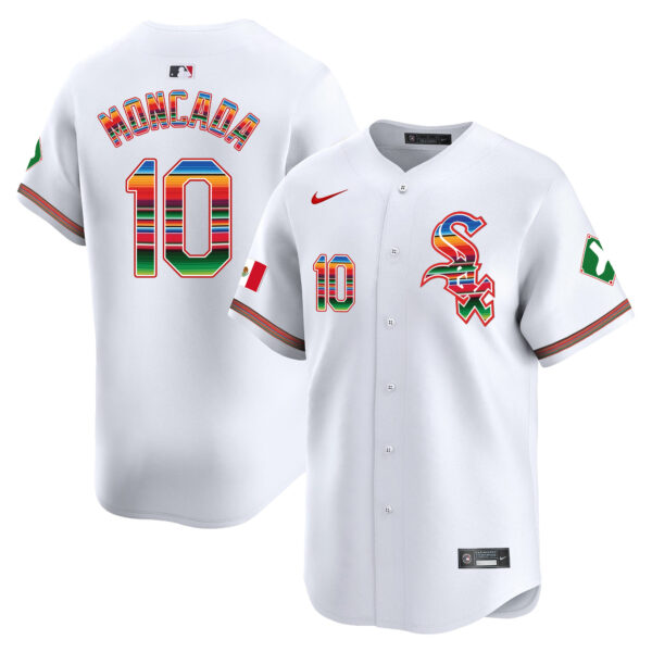 Men's Chicago White Sox Mexico Vapor Premier Limited Jersey V2 - All Stitched - Image 2