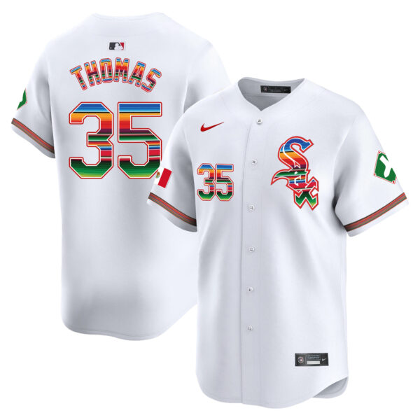 Men's Chicago White Sox Mexico Vapor Premier Limited Jersey V2 - All Stitched - Image 5