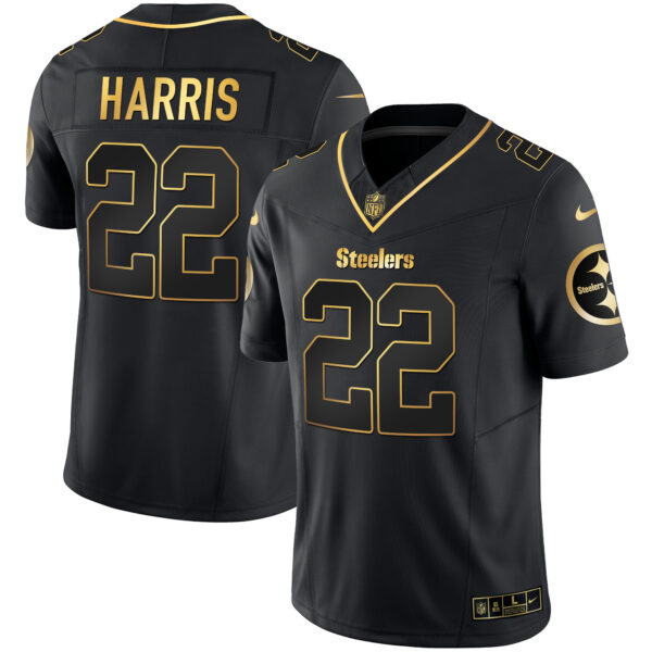 Men's Steelers Gold Vapor Jersey V2 - All Stitched - Image 19