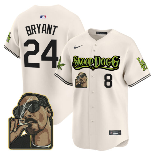 Men's Dodgers Snoop Dogg Vapor Premier Limited Jersey - Stitched - Image 5