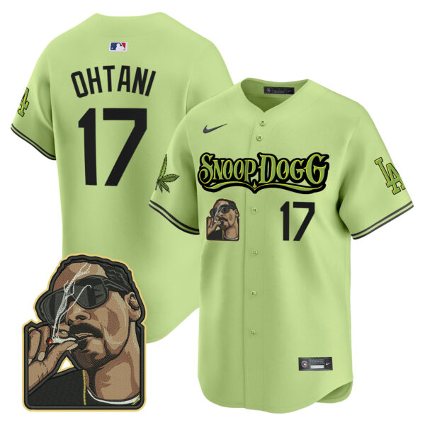 Men's Dodgers Snoop Dogg Vapor Premier Limited Jersey - Stitched - Image 10