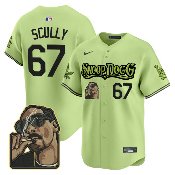 Men's Dodgers Snoop Dogg Vapor Premier Limited Jersey - Stitched - Image 15