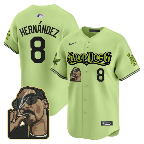 Men's Dodgers Snoop Dogg Vapor Premier Limited Jersey - Stitched - Image 16
