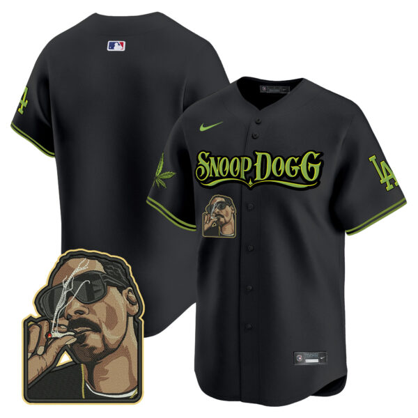 Men's Dodgers Snoop Dogg Vapor Premier Limited Jersey - Stitched - Image 27