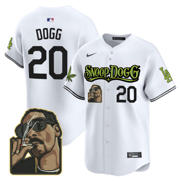 Men's Dodgers Snoop Dogg Vapor Premier Limited Jersey - Stitched - Image 29