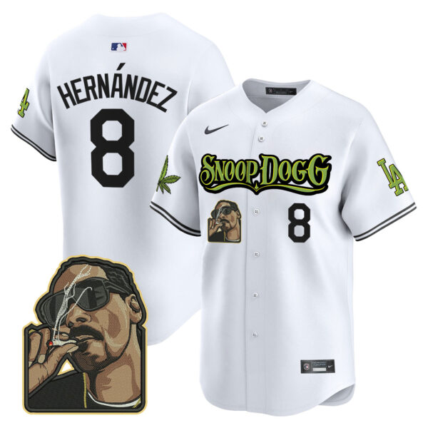 Men's Dodgers Snoop Dogg Vapor Premier Limited Jersey - Stitched - Image 34