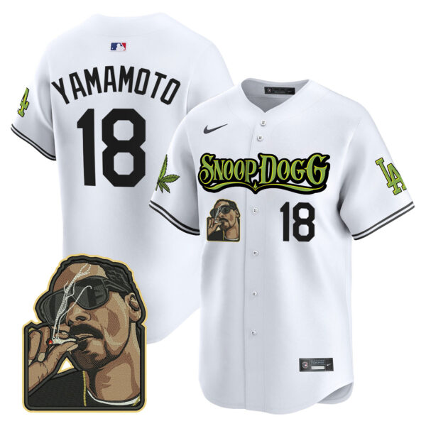 Men's Dodgers Snoop Dogg Vapor Premier Limited Jersey - Stitched - Image 35