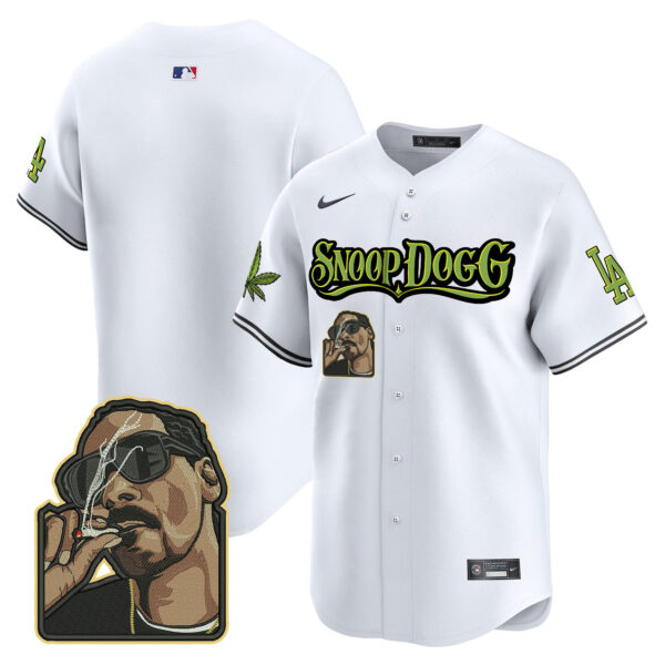 Men's Dodgers Snoop Dogg Vapor Premier Limited Jersey - Stitched - Image 36