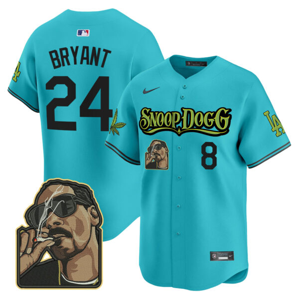 Men's Dodgers Snoop Dogg Vapor Premier Limited Jersey - Stitched - Image 41