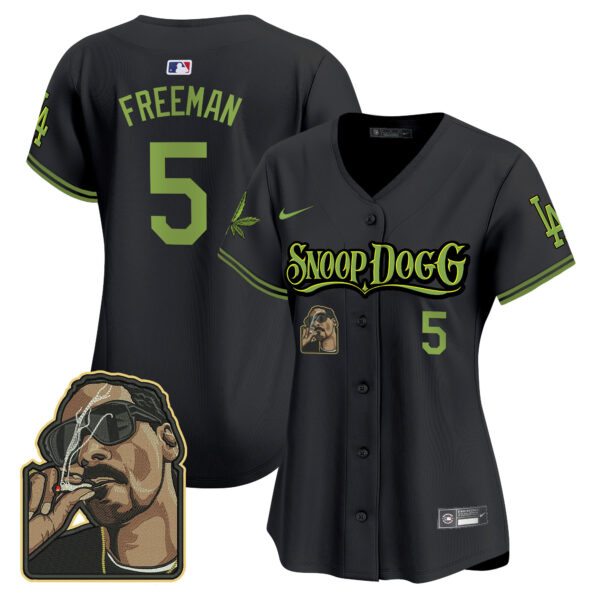Women's Dodgers Snoop Dogg Vapor Premier Limited Jersey - Stitched - Image 21