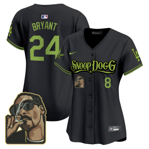Women's Dodgers Snoop Dogg Vapor Premier Limited Jersey - Stitched - Image 23