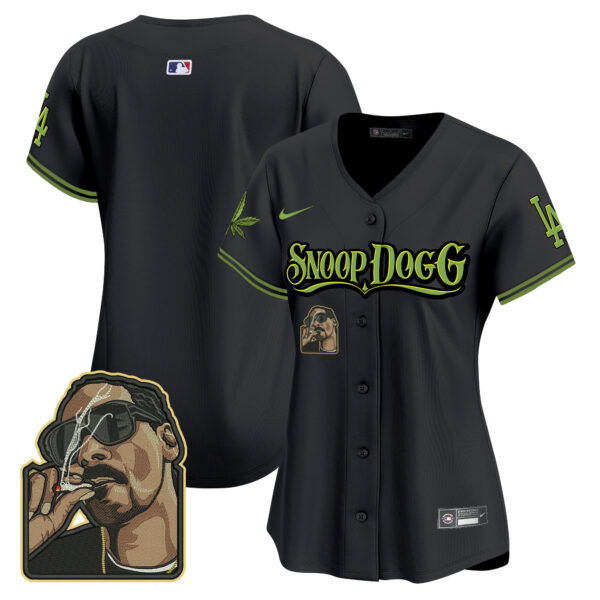Women's Dodgers Snoop Dogg Vapor Premier Limited Jersey - Stitched - Image 27