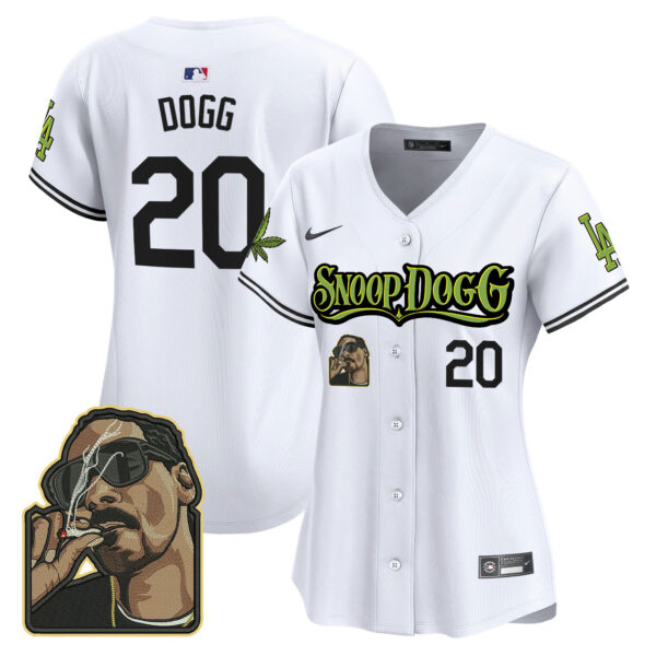Women's Dodgers Snoop Dogg Vapor Premier Limited Jersey - Stitched - Image 29