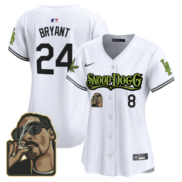 Women's Dodgers Snoop Dogg Vapor Premier Limited Jersey - Stitched - Image 32