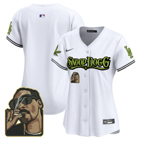Women's Dodgers Snoop Dogg Vapor Premier Limited Jersey - Stitched - Image 36