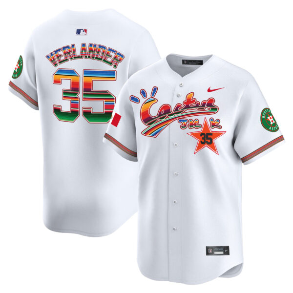 Men's Houston Astros Mexico Cactus Jack Vapor Premier Limited Jersey - All Stitched - Image 27