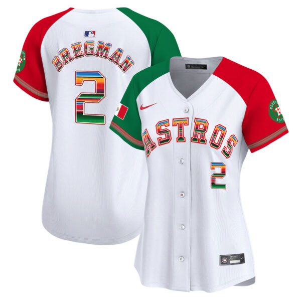 Women's Houston Astros Mexico Vapor Premier Limited Jersey - All Stitched - Image 42