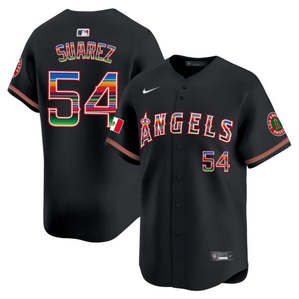 Men's Los Angeles Angels Mexico Vapor Premier Limited Jersey - All Stitched - Image 11
